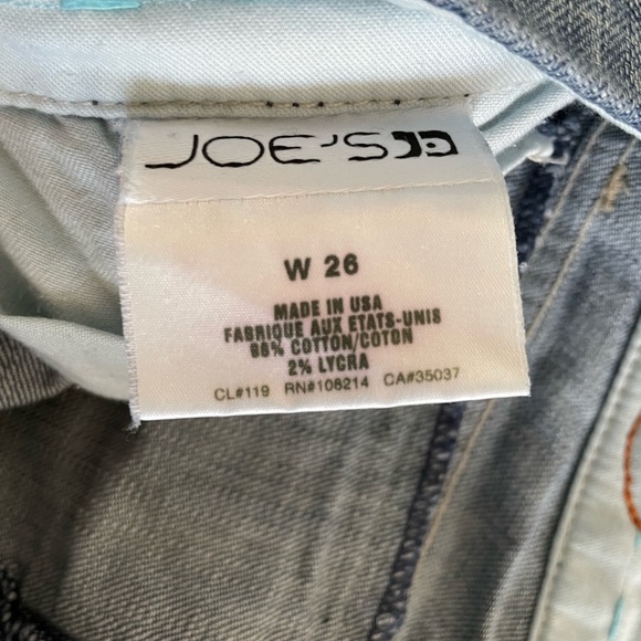Joe’s jeans RARE shroom white stitch - Picture 7 of 9